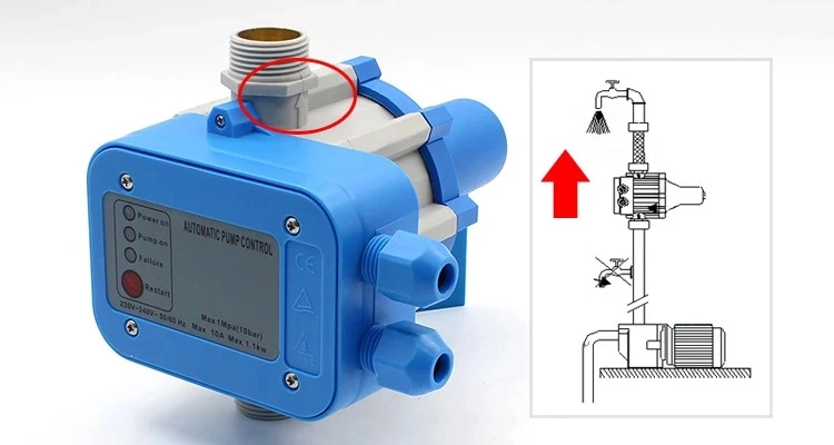 Water Pump with Automatic Pressure Switch Control