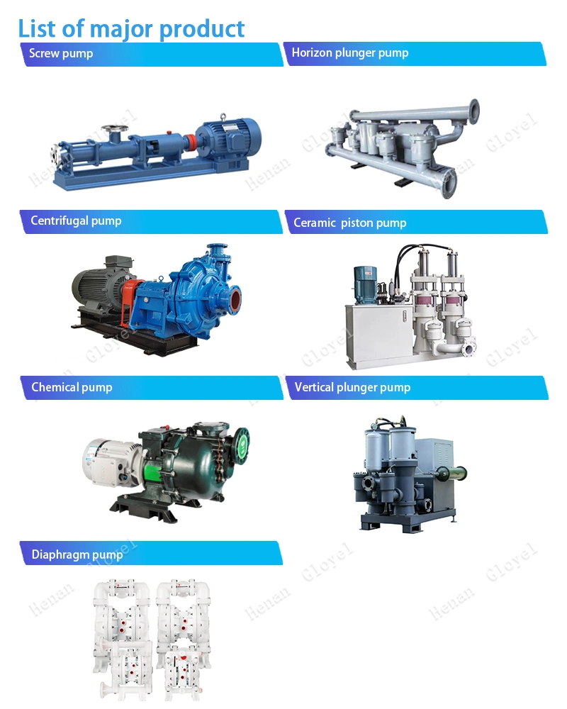 Concrete Oil Mortar Centrifugal Diesel Water Double Suction Screw Pump with Spare Parts